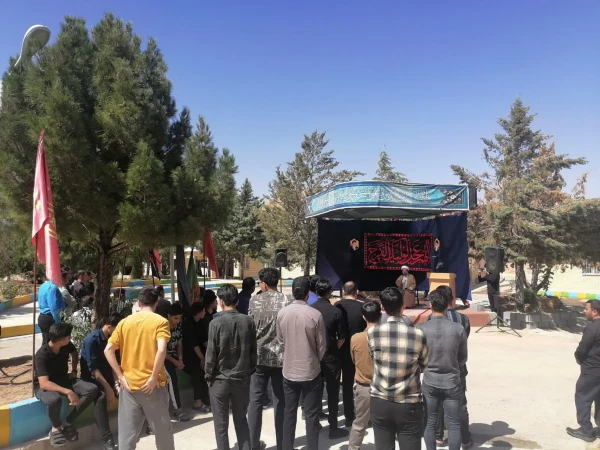 تجمع اعتراضی دانشجو معلمان مرکز شهید بهشتی اقلید در محکومیت رژیم صهیونیستی 2