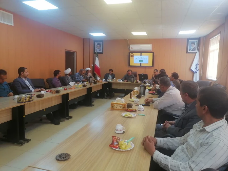 جلسه شورای اداری کارکنان 4