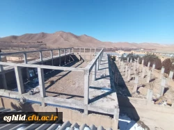 پروژه نیمه تمام سالن چند منظوره دانشگاه فرهنگیان شهید بهشتی اقلید  6