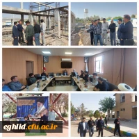 بازدید آقای دکتر شیروانی شیری سرپرست دانشگاه فرهنگیان فارس از واحد دانشگاهی شهید بهشتی اقلید 2