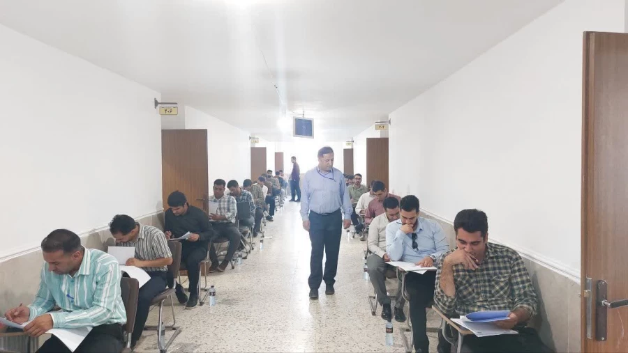  برگزاری آزمون اصلح مهارت  آموزان در  مرکز شهید بهشتی اقلید  3