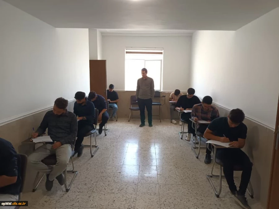 آغاز فرایند برگزاری امتحانات پایان ترم نیم سال دوم تحصیلی 1404_1403 2