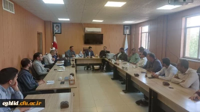 بازدید آقای دکتر شیروانی شیری سرپرست دانشگاه فرهنگیان فارس و حاج آقا جعفری مسئول نهاد رهبری در دانشگاه از واحد شهید بهشتی اقلید