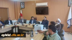 بازدید آقای دکتر شیروانی شیری سرپرست دانشگاه فرهنگیان فارس و حاج آقا جعفری مسئول نهاد رهبری در دانشگاه از واحد شهید بهشتی اقلید 3