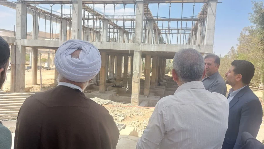 بازدید آقای دکتر شیروانی شیری سرپرست دانشگاه فرهنگیان فارس و حاج آقا جعفری مسئول نهاد رهبری در دانشگاه از واحد شهید بهشتی اقلید 6