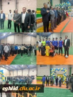 افتتاحیه مسابقات ورزشی دانشگاه فرهنگیان واحد شهید بهشتی اقلید به مناسبت هفته تربیت بدنی 2