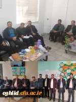 بازدید مسئولان دانشگاه فرهنگیان واحد شهید بهشتی اقلید از مدارس مجری درس کارورزی 2