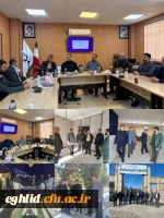 بازدید و جلسه مسئولین ارشد دفتر مرکزی حراست از دانشگاه فرهنگیان واحد شهید بهشتی اقلید 2