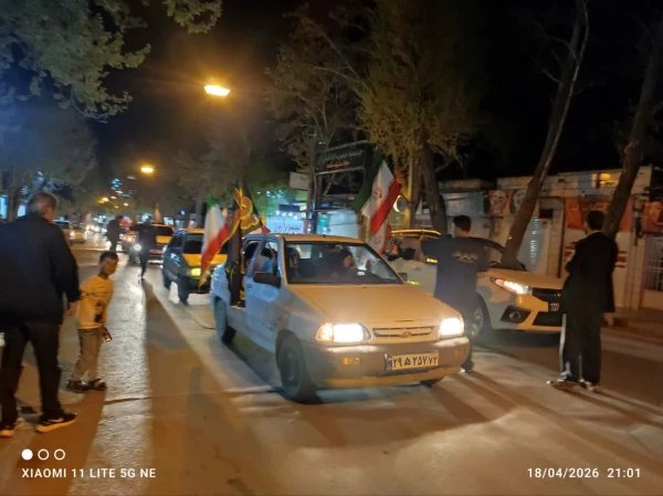 پذیرایی از کاروان خودرویی در موکب واحد شهید بهشتی اقلید 3