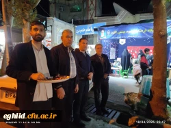 پذیرایی از کاروان خودرویی در موکب واحد شهید بهشتی اقلید 5