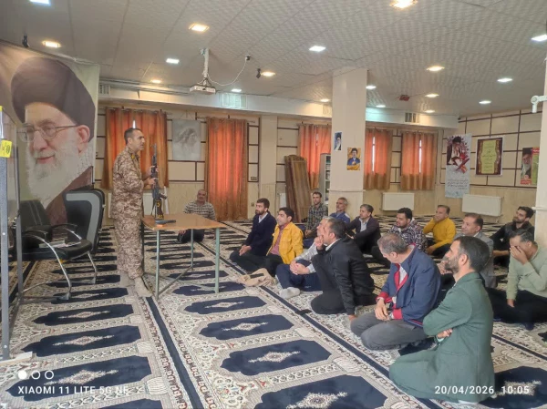 گزارش برگزاری کارگاه آموزشی آمادگی دفاعی و آشنایی با کاربری سلاح  4