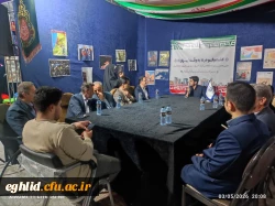 گزارش «کافه گفت وگو» جرقه های اندیشه در دل موکب شهید بهشتی اقلید 6