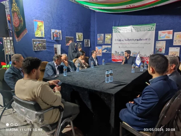 گزارش «کافه گفت وگو» جرقه های اندیشه در دل موکب شهید بهشتی اقلید 6