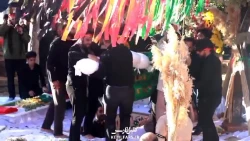 گزارش ویدئویی از مراسم تشیع و خاکسپاری پیکر پاک شهید گمنام در مرکز شهید بهشتی اقلید 2